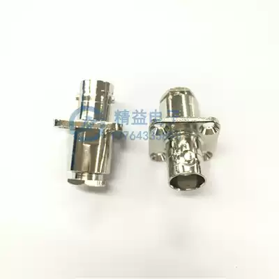 BNC-KF-50-3 BNC female head with flange connection head Q9 master tape welding head 50 ohm BNC tape reel