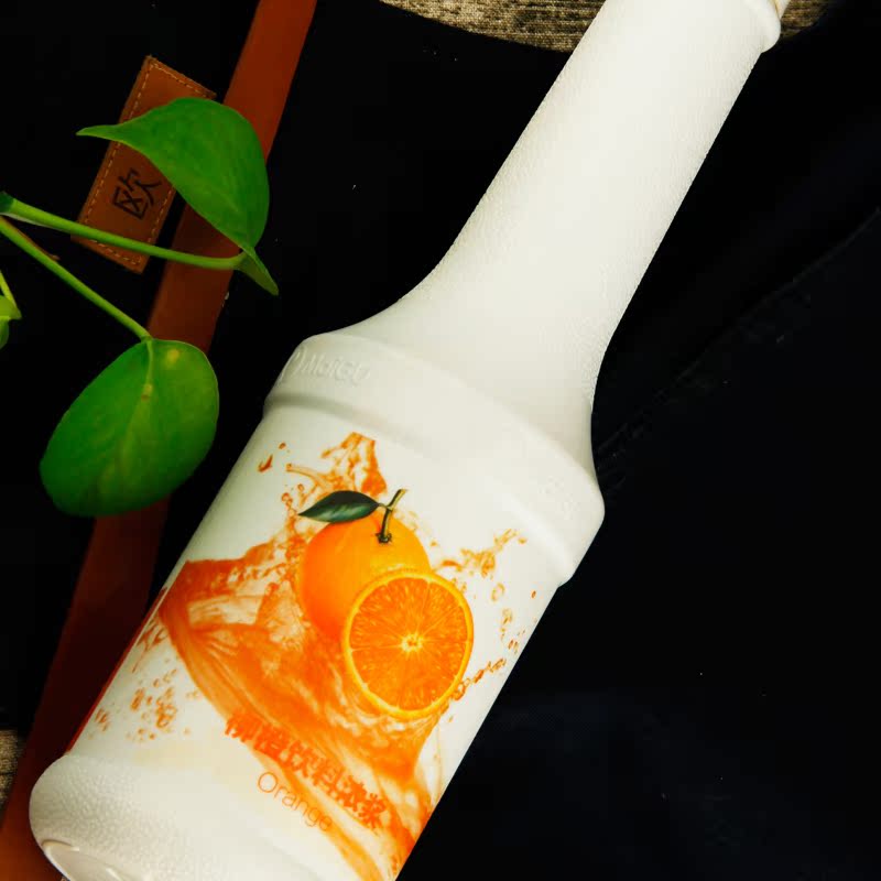 麦古MaiGu柳橙浓浆1.2kg 餐饮吧台专用果汁饮料浓浆