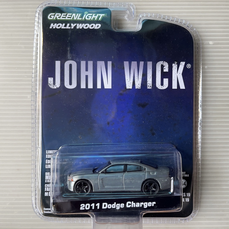 Greenlight 1/64 2011 Dodge Charger-John Wick Dodge War Horse Greenlight 1/64 2011 Dodge Charger-John Wick Dodge War Horse
