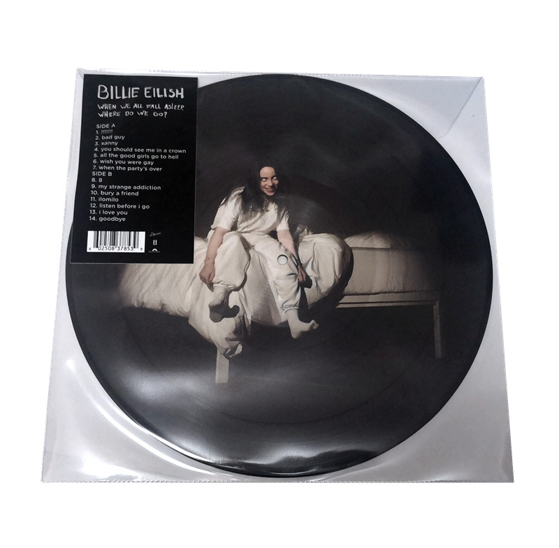Spot Vinyl Billie Eilish When We All Fall Asleep VINYL LP Records