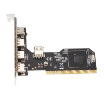 USB Expansion Card Desktop PCI Transfer USB2 0 5-Port High-speed Expansion Card NEC Chip