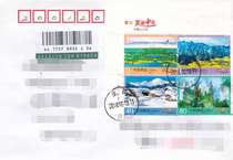 Pu 32 Beautiful China second group of first day registered natural seal