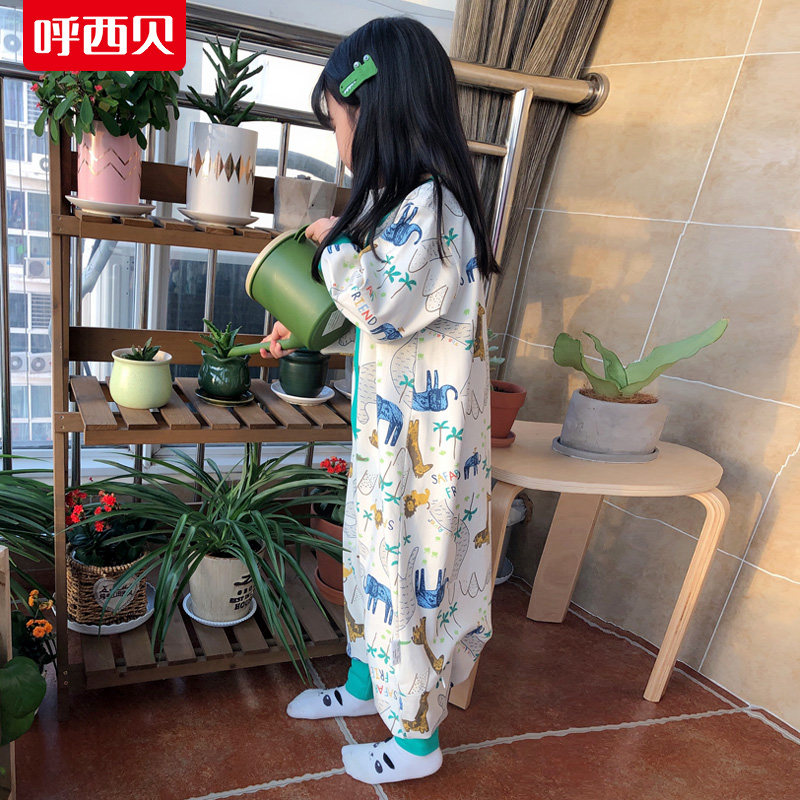 After rain Fresh Forest Seat party Off to the know demand Sibbe male and female child Katong Sub-legged sleeping bag