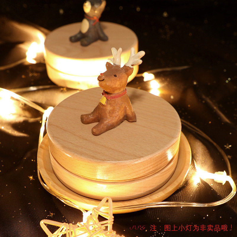 Beech Wood Children's Milk Tooth Remembrance Box Girl Boy Tooth Collection Box Baby Drop Tooth Creativity