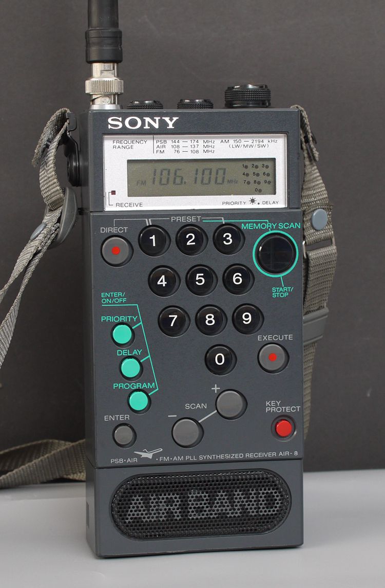 HIFIDIY论坛-索尼黑科技：AIR-8 ICF-PRO80 专业收音机、FD-20A