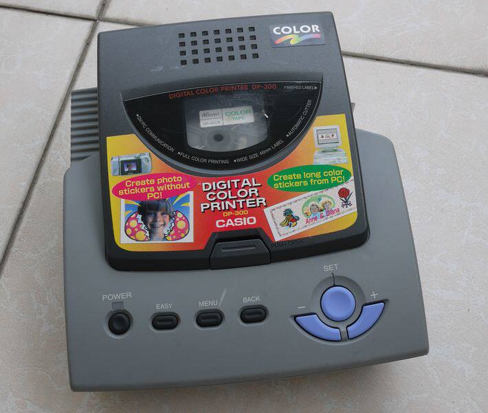 CASIO DP-300 photo printer