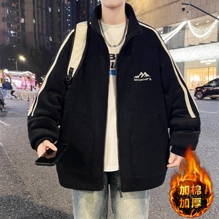 Thick cotton and warm loose windproof youth jacket