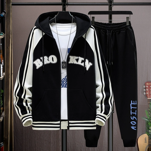 Осенняя бейсбольная форма, куртка для мальчиков для школьников, комплект, толстовка, подходит для подростков, 15 лет