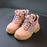 Martens, детские демисезонные короткие сапоги для мальчиков, ботинки, тренд сезона