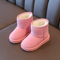 Розовый/1753 снежные ботинки