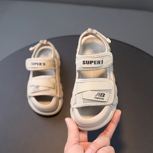 Детская сумка для мальчиков, сандалии, детская летняя пляжная обувь для отдыха, коллекция 2023, подходит для подростков, мягкая подошва