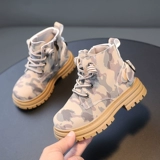 Martens, детские демисезонные короткие сапоги для мальчиков, ботинки, тренд сезона