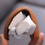 Детские модные универсальные сандалии для раннего возраста, пляжная обувь с бантиком для принцессы