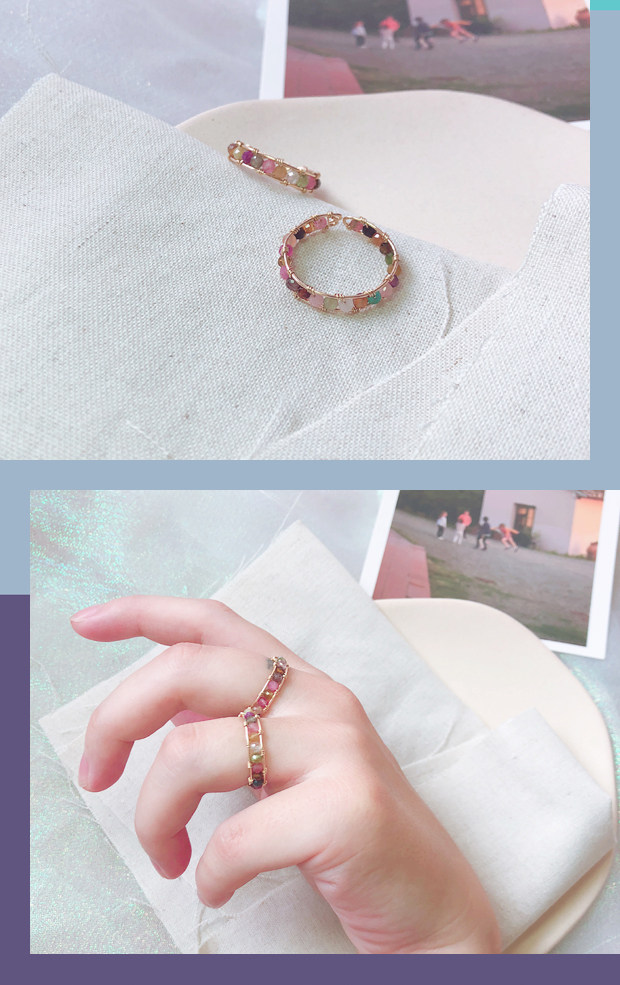 Bague Femme OTHER   en Cristal naturel pierre semi-precieuse - Ref 3087471 Image 16