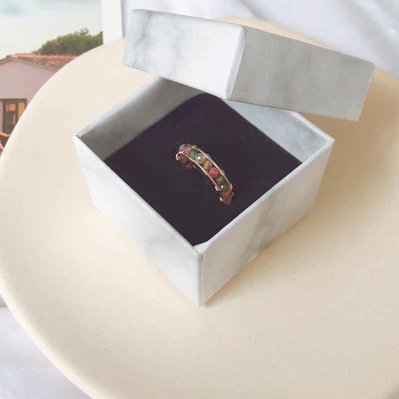 Bague Femme OTHER   en Cristal naturel pierre semi-precieuse - Ref 3087471 Image 3