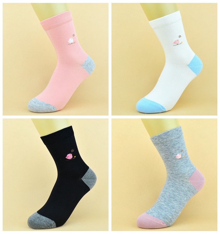 Hua Dannu Bà cao ống dài mùa thu và mùa đông dày vớ cotton sợi tre vớ nữ kháng khuẩn khử mùi ẩm nữ vớ dài chuyên sỉ lẻ quần tất