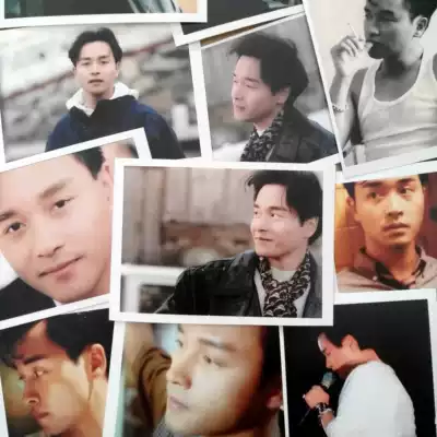 Leslie Cheung's small photo card sticker brother's retro souvenir nostalgic concert photo album postcard poster