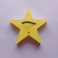 Большой, желтый, на резинке