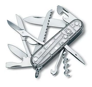 Swiss Army Knife Vickers Hunter đa chức năng (Bạc trong suốt) 1.3713.T7 Quà tặng doanh nghiệp