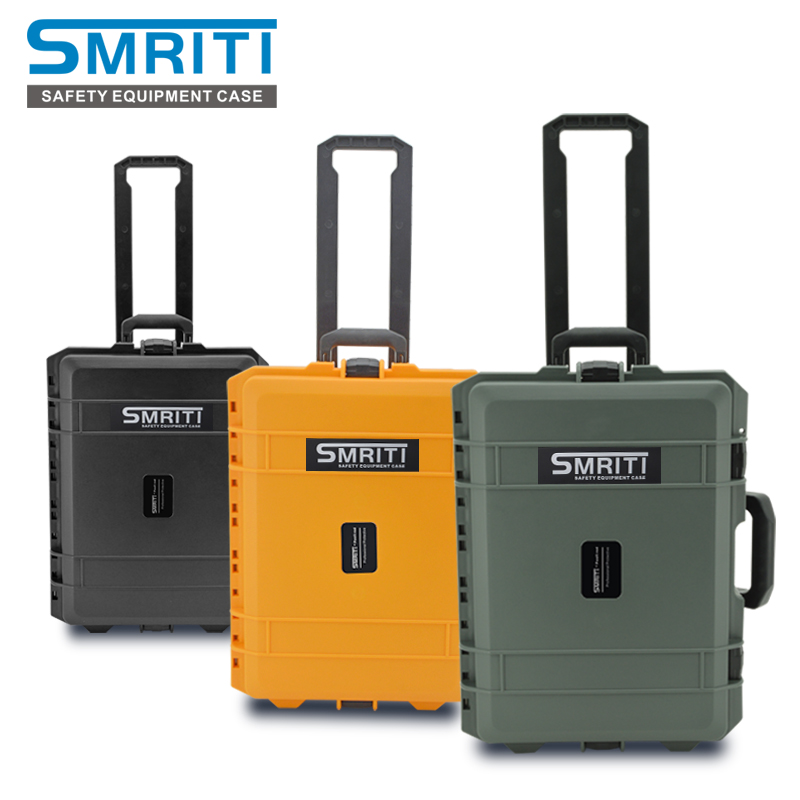 SMRITI heritage protective case S5236 plastic box trolley box Portable toolbox Instrument and equipment custom box