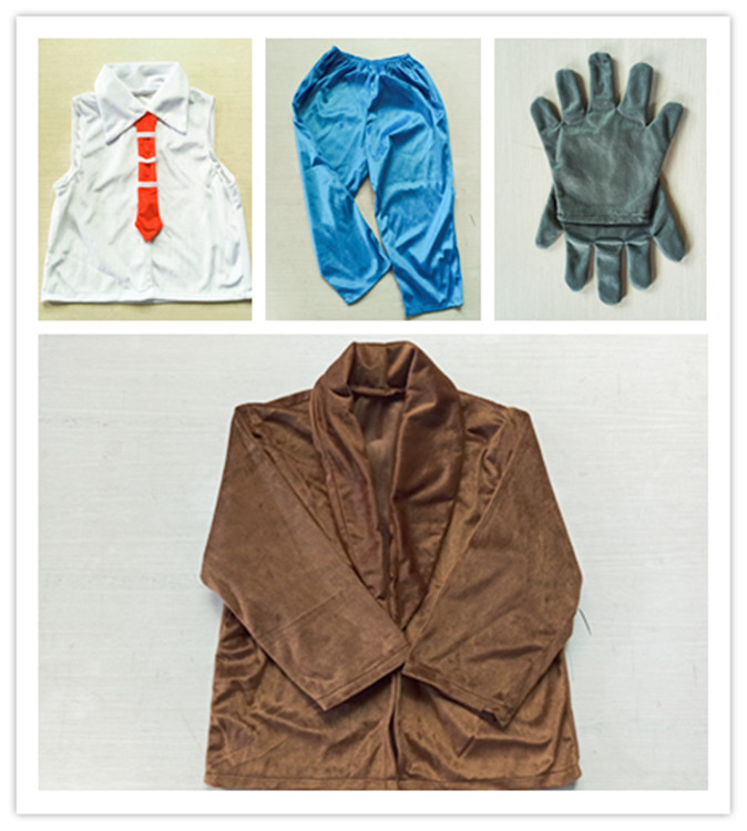 Plants vs. Zombies Doll Costume Children's Day Children's Halloween COS Props Sunflower Pea Ice Clothes