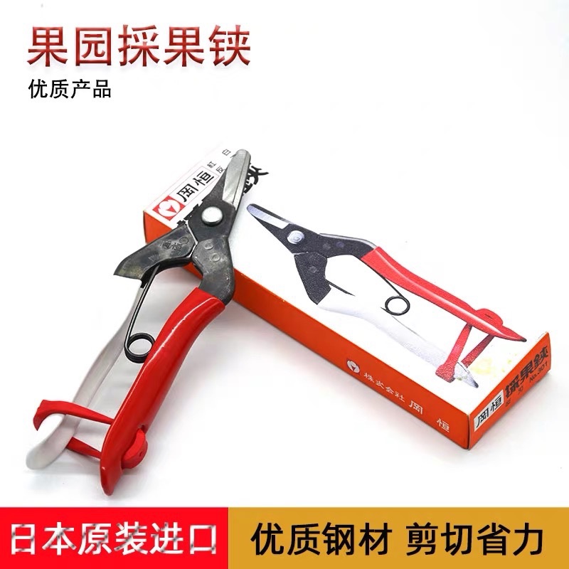 Japanese imports Scissors Ganga OokaKATUNE Okaeng Grape Cut Shiitake Mushrooms Foot Fruit Tree Rare Fruit Picking Fruit Fruits And Vegetables Cut