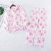 Mùa thu và mùa đông mới tươi mát và ngọt ngào đồ bộ mặc nhà Bộ Pajama