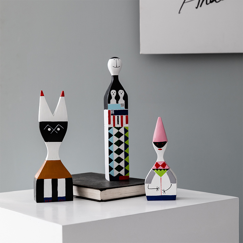 Nordic Country Home Decoration Products Genguan Desk People Occasional Pendulum Pieces Desktop Furnishing Children's Toys Sold Out of No Supplements