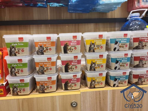Голландский санальский кубок Cup Multifunctional Cat Multi -Nutrition Crispy Cat Biscuits 75G