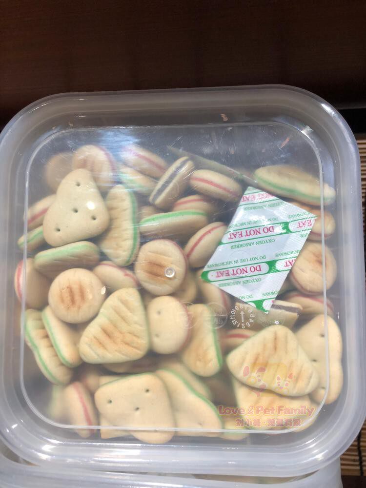 Собака закуски 荷兰小王国little kingdom珍宝装夹心饼干狗零食美毛补钙关节 1kg