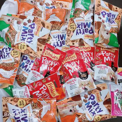 American Purina Friskies Happy Joy Cat Snacks Cat Biscuits Tooth Cleanser 60 - 170g