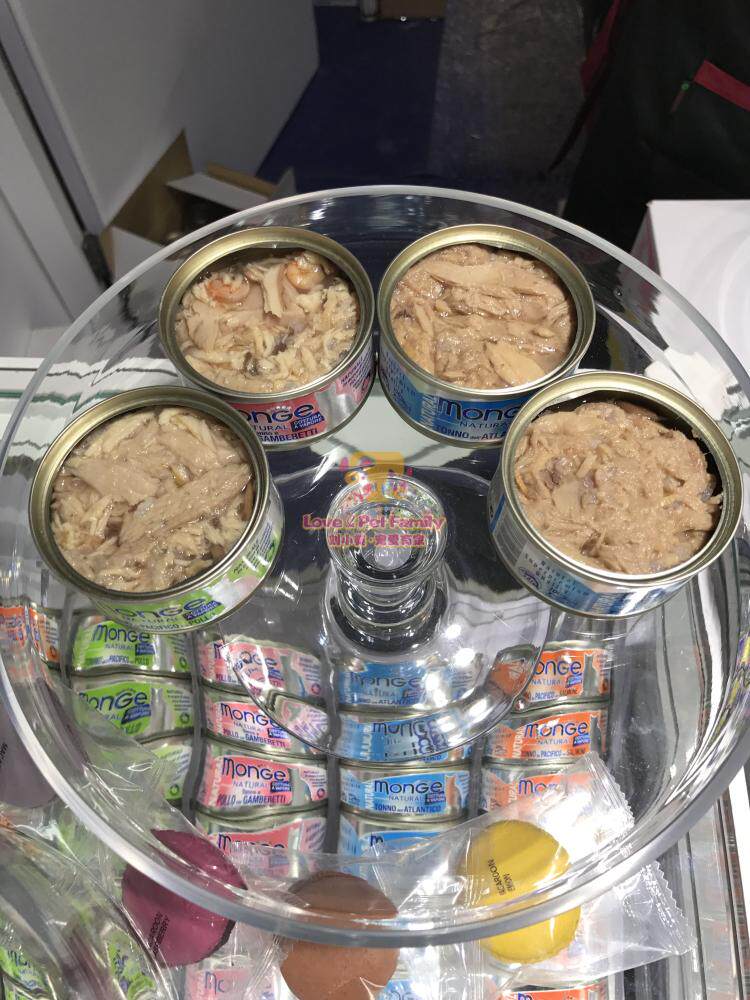 Кошки закуски 意大利monge梦吉湿粮猫罐头汤汁啫喱猫咪多种口味猫罐头80g
