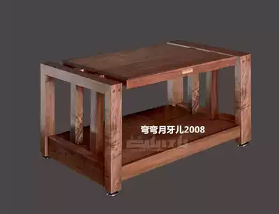 Noble wood audio rack frame column type single two-layer WPS-2A power amplifier CD machine material rack fake one penalty ten