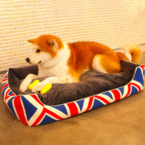 Dog Nest All Season Universal Square Nest Mat Removable washable Bibbuggy Bigger Dogs Bed dog House Dog House Pets Nest bite in Bears