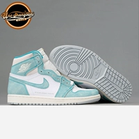 Университет Северной Каролины Air Jordan 1 Turbo Green AJ1 Tiffany Lake Water Green 555088-311