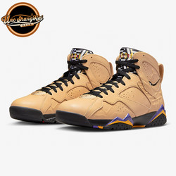 ມະຫາວິທະຍາໄລ North Carolina Air Jordan 7 AJ7 African Beat Earthy High Top Basketball Shoes DZ4729-200