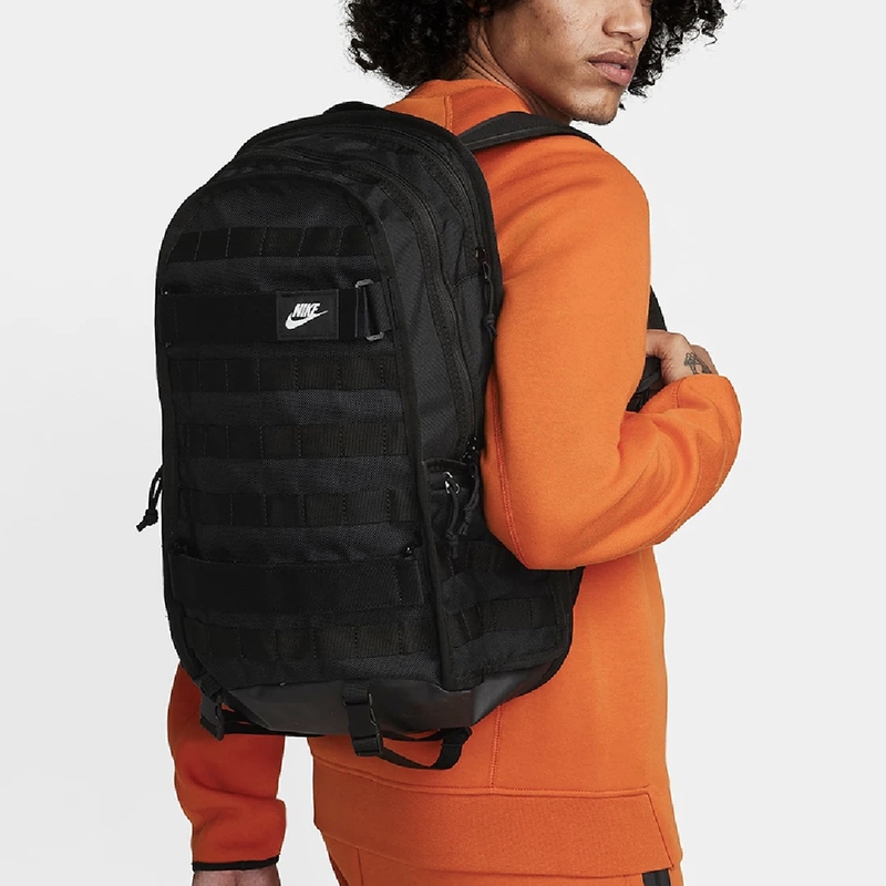 Nike Sportswear Large Capacity Sports and Leisure Backpack with Multiple Pockets and Compartments Fd7544