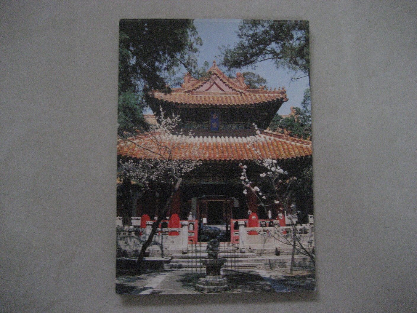 2000s Wuzhou Communication Edition Qufu-Almond Altar Postcard 1