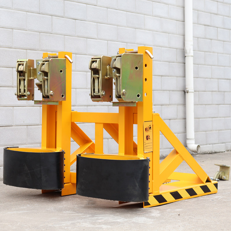 [USD 62.86] Oil Drum Clamp Forklift Oil Drum Clamp Bucket Clamp Heavy