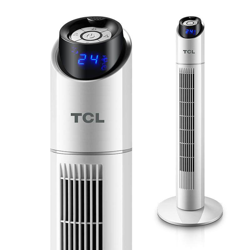 TCL tower fan electric fan home remote control timing mechanical floor shaking head silent building fan stand bladeless fan