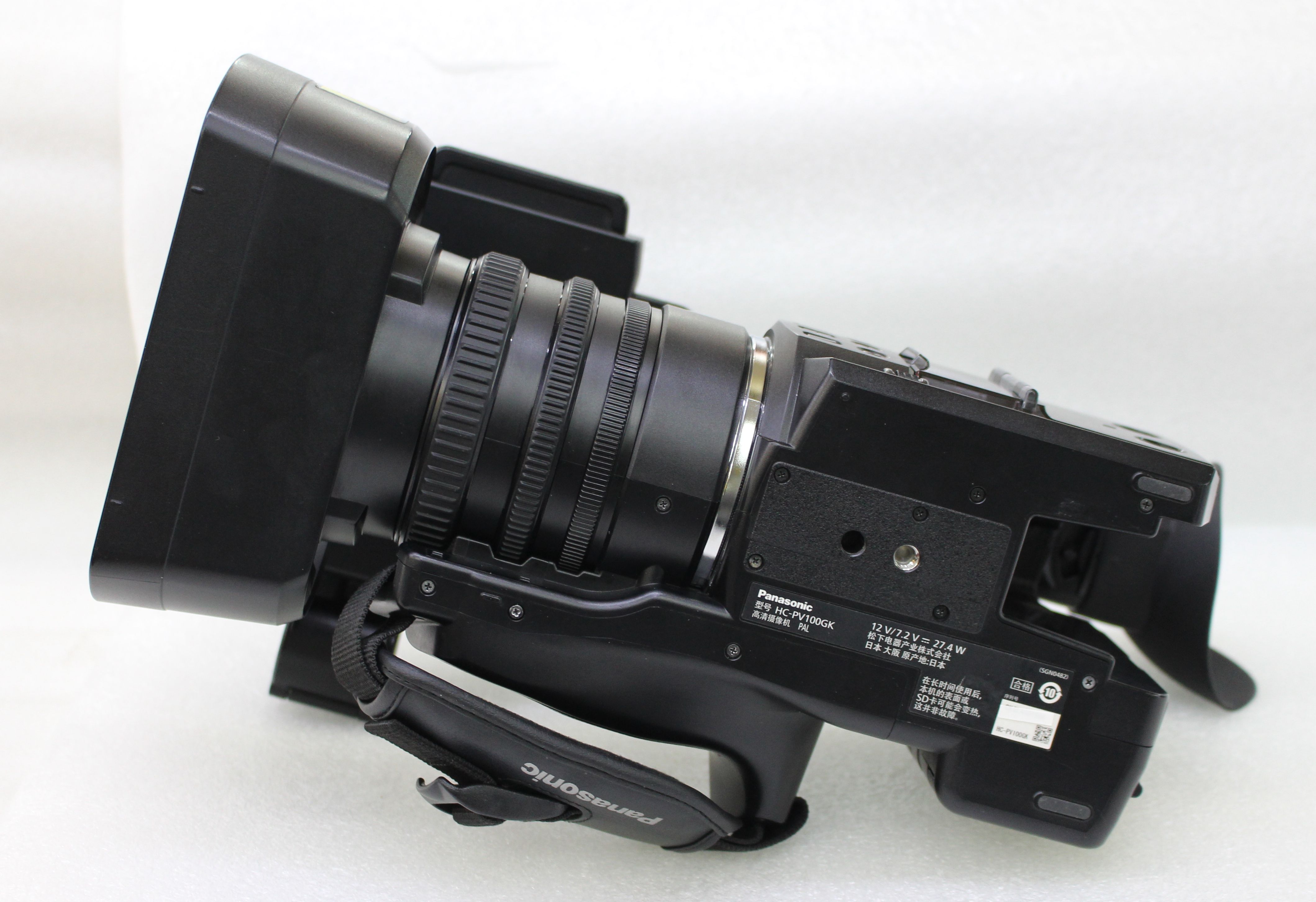 Panasonic Panasonic HC-PV100GK cầm tay chuyên nghiệp máy ảnh HD sống chụp ảnh cưới - Máy quay video kỹ thuật số máy quay camera mini