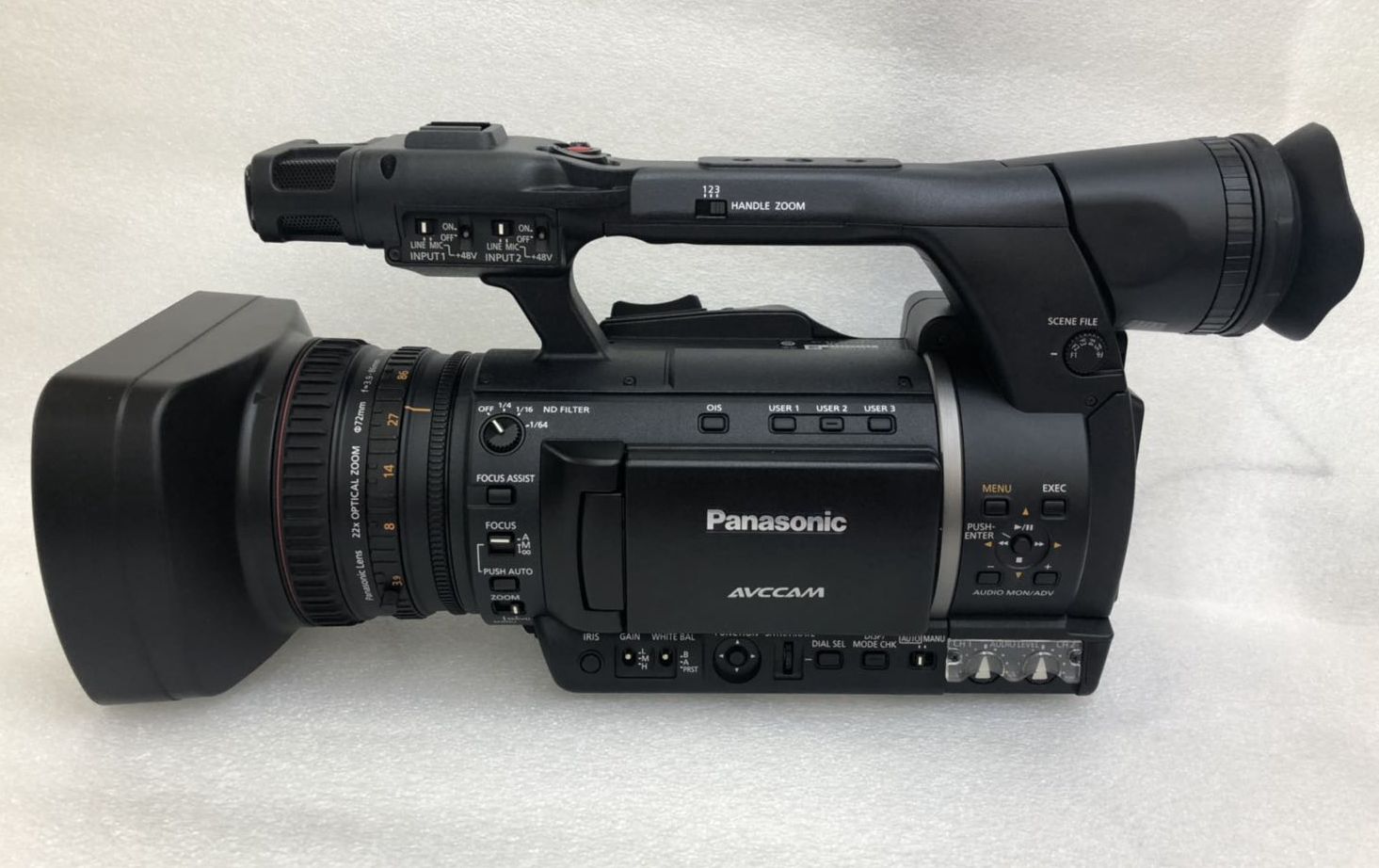 Panasonic / Panasonic AG-AC160AMC 99 máy ảnh độ nét cao mới sử dụng ít hơn 200 giờ - Máy quay video kỹ thuật số camera quay youtube
