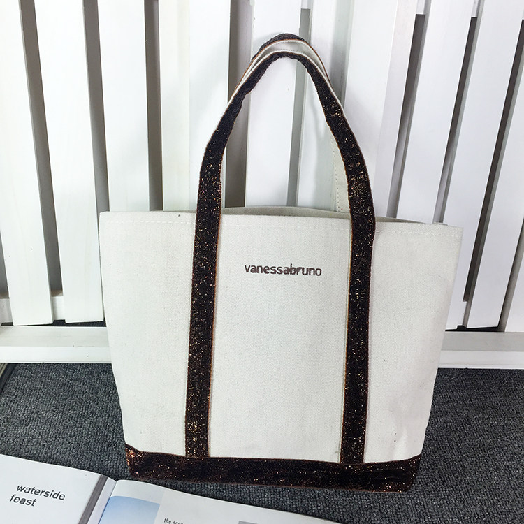 Day Department Magazine Canvas Hand-carrying Bag boxed lunch bag 22 * 10 * 21cm