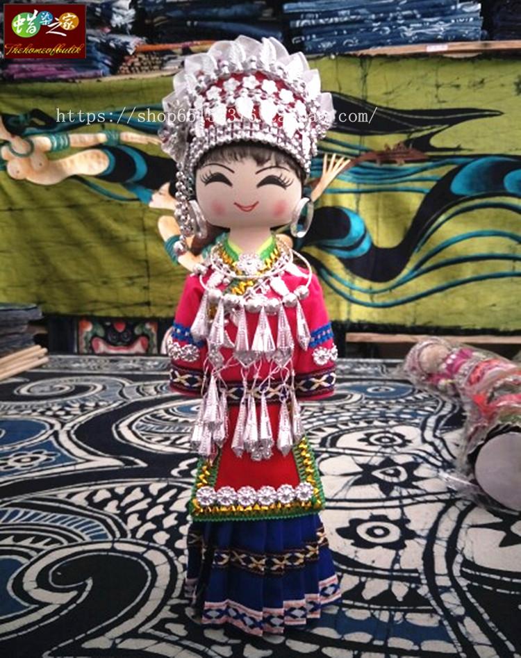 Ethnic Dolls Gift Gift Canon Home Furnishing Tourism Commemorative Gifts to the Bronx About 30CM 