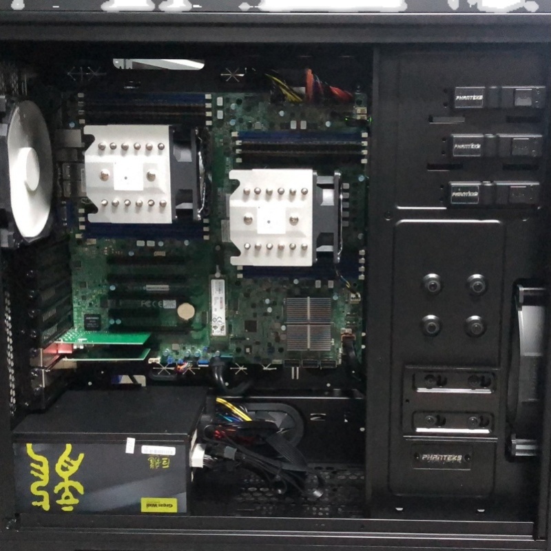 Beijing customer custom workstation: GOLD6126F dual host RTX3060
