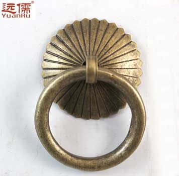 Զ��ͭ����ʽ�¹Ŵ�ͭԲ��YRH0041