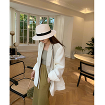 NORA blazer womens design sense niche spring and autumn New loose casual high temperament fashion stitching top