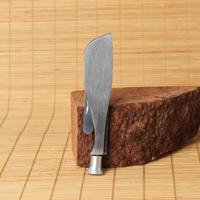 Tobacco pipe stainless steel cigarette knife three-in-one clearing tool tobacco bag press rod through bar needle scraper cleaning special accessories