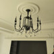 French Crystal Lamp Living Room Main Light Black Dining Room Lighting Staircase Simple Country American Retro Master Bedroom Chandelier
