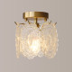 French-Style Hallway Entrance Retro American-Style Corridor Balcony Ceiling Light Luxury Small Pendant Light Bedroom Bedside Pendant Light